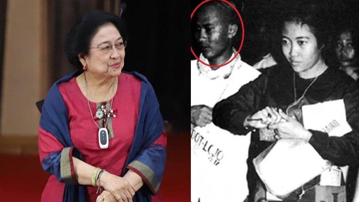 Megawati Soekarnoputri saat ospek di UI bersama kak Seto