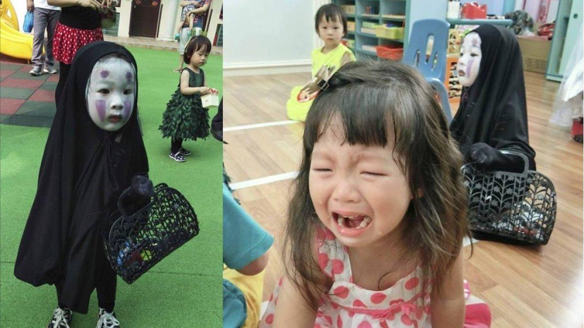 Meng Meng hantu tak berwajah buat teman sekelas menangis