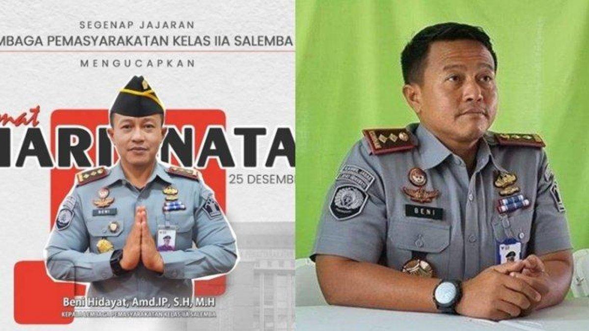 Mengenal sosok Beni Hidayat Kalapas Kelas IIA Rutan Salemba Bantah Ucapan Alvin Lim Soal Ferdy Sambo Tidur di Ruangan Ber AC