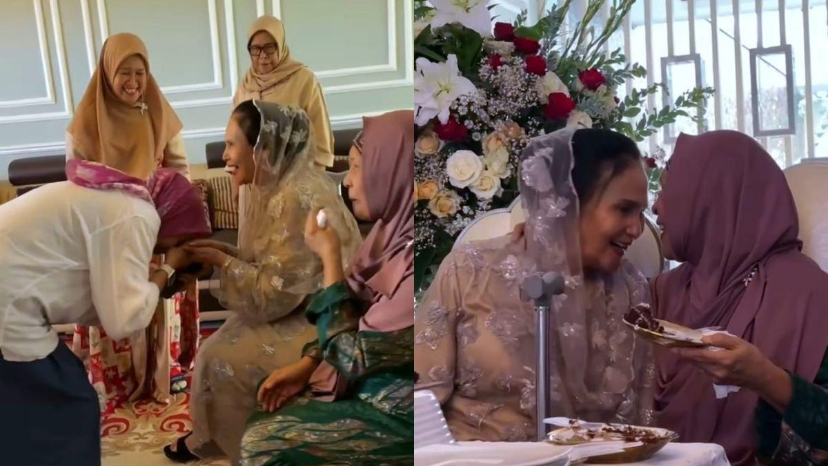 Mengunggah momen bahagia di Instagram