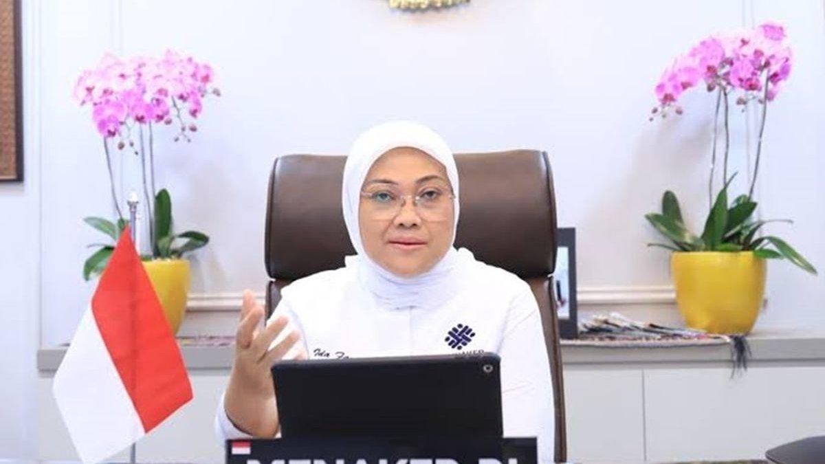 Menteri Ketenagakerjaan Ida Fauziyah