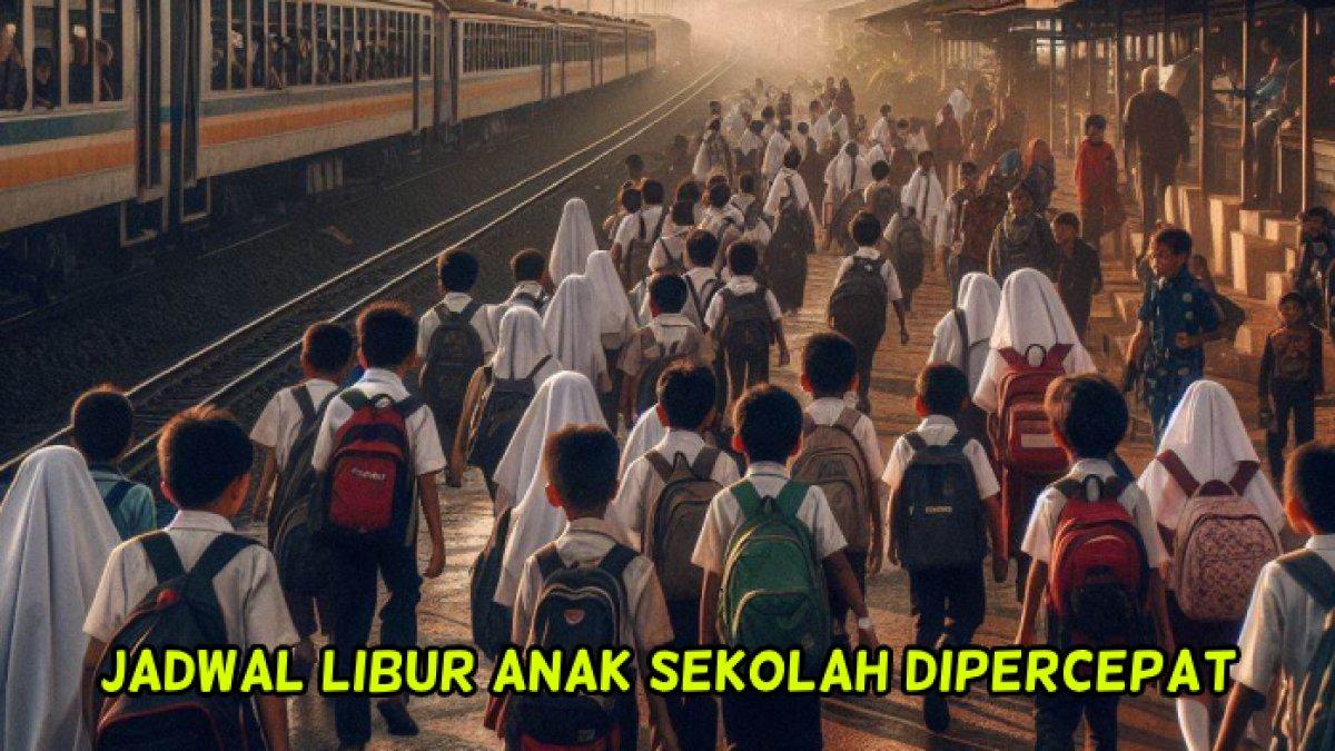 LIBUR ANAK SEKOLAH - Menteri Pendidikan Dasar dan Menengah (Mendikdasmen) Abdul Mu’ti mengumumkan adanya perubahan jadwal libur sekolah menjelang Idul Fitri 2025, anak sekolah mulai libur 21 Maret 2025.