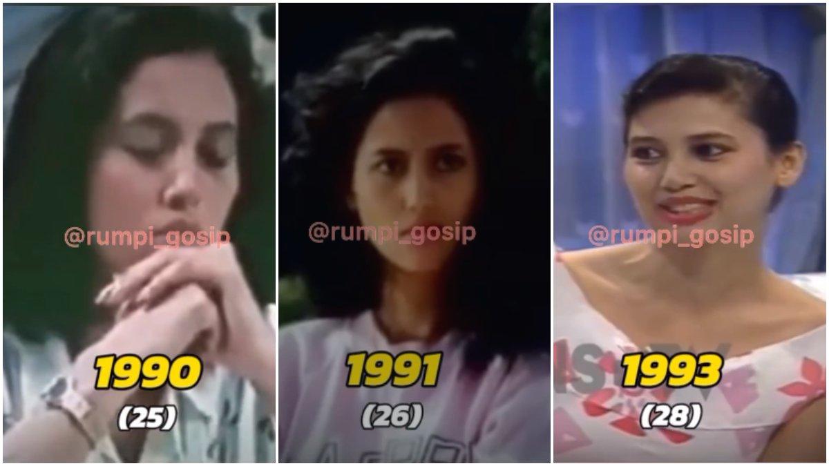 Meriam Bellina dijuluki artis tercantik pada masanya.