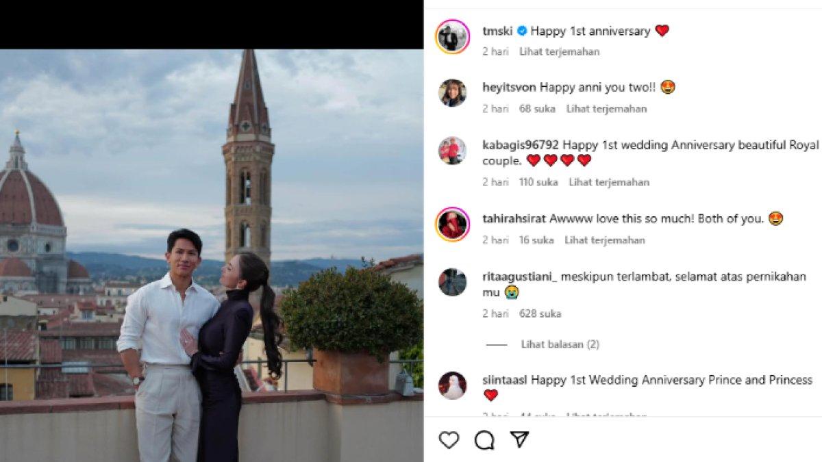 Mesranya Pangeran Abdul Mateen dengan Anisha Rosnah yang kini telah genap satu tahun menjalin bahtera rumah tangga.