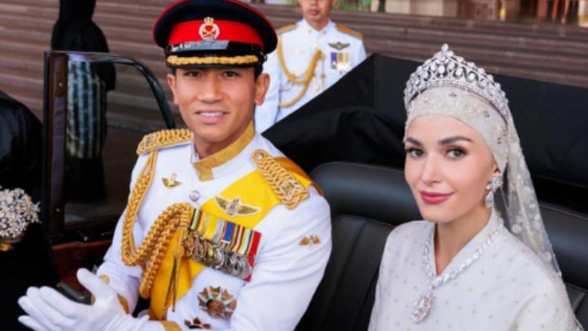 Mesranya Pangeran Abdul Mateen dengan Anisha Rosnah yang kini telah genap satu tahun menjalin bahtera rumah tangga.