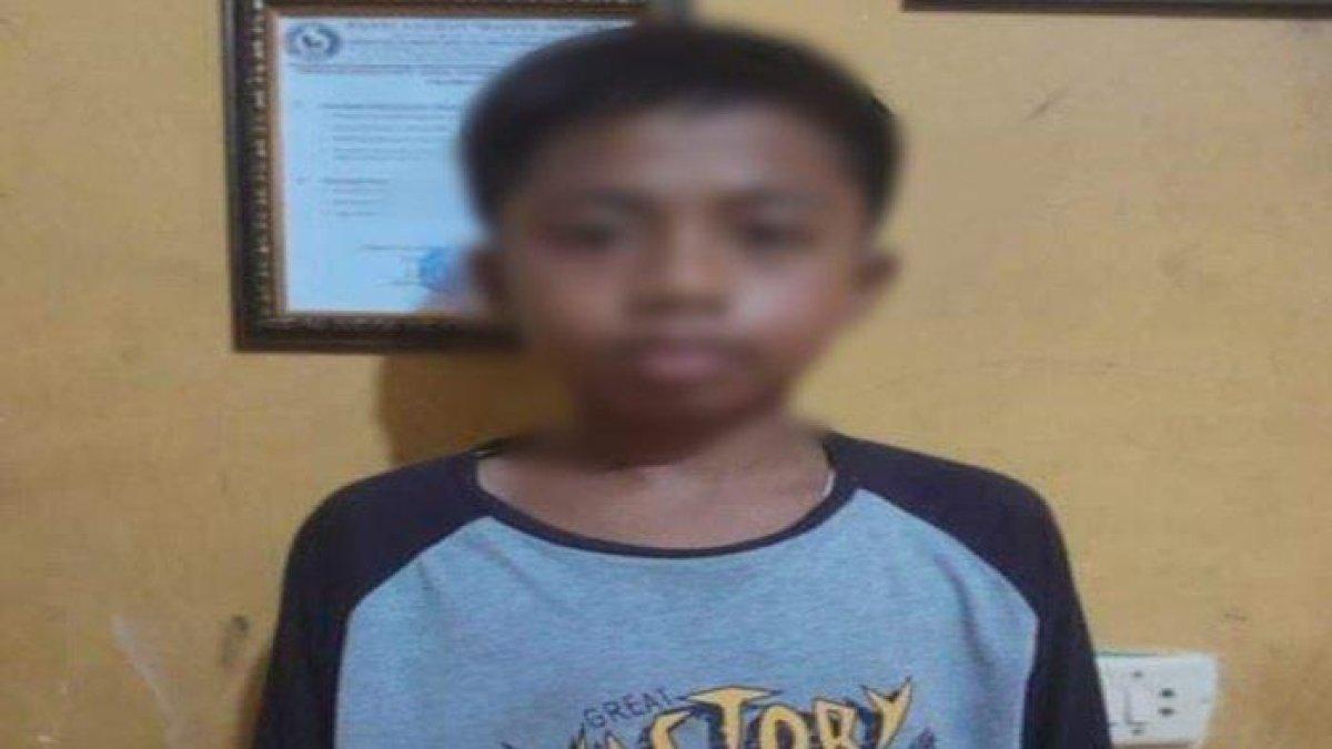 Miki penghuni panti asuhan yang kabur dari yayasan ditemukan sedang tidur di pecel lele