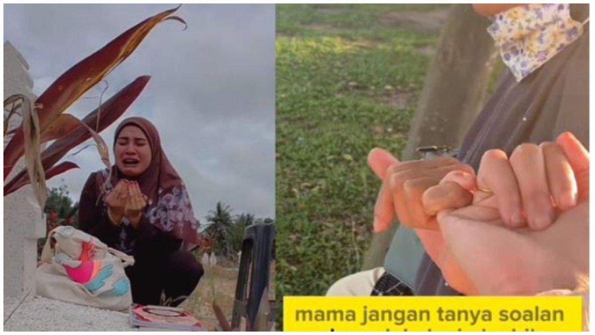 Miraa menangis dulu larang ibunya tanya kapan nikah, kini ia dapat jodoh ibunya sudah tiada
