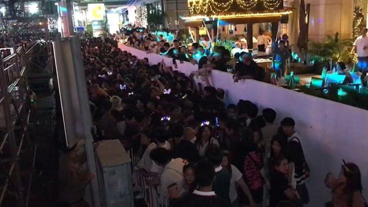 Miris, kejadian mirip tragedi Hallowen Itaewon terjadi di Bangkok, orang-orang terinjak saat pesta perayaan malam Tahun Baru 2024