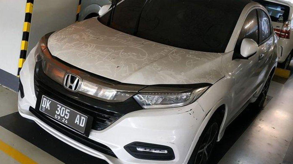 Mobil HR-V diparkir lebih dari satu tahun di Bandara I Gusti Ngurah Rai Bali