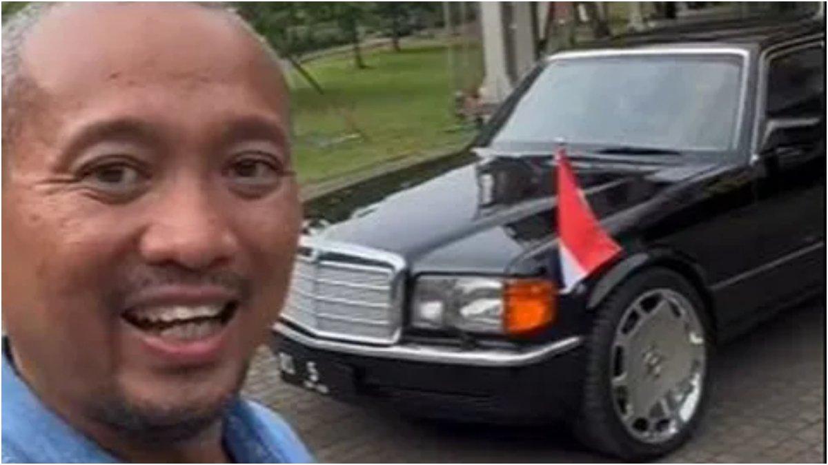 Mobil Mercedes-Benz S Class W-126 bekas Soeharto.