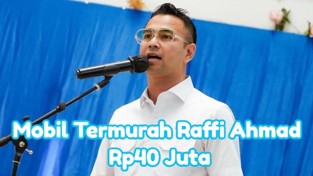 KENDARAAN RAFFI AHMAD - Potret Raffi Ahmad diambil dari Instagramnya pada Jumat (31/1/2025). Saat ini LHKPN suami Nagita Slavina telah terungkap ke publik, hartanya mencapai Rp1 triliun, mobil termurahnya ikut terkuak.