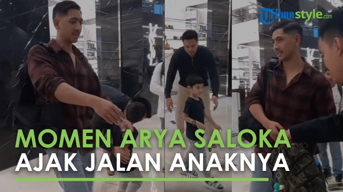 Hot Daddy! Momen Arya Saloka Jalan-jalan Bareng Anaknya, Kemana Putri Anne?