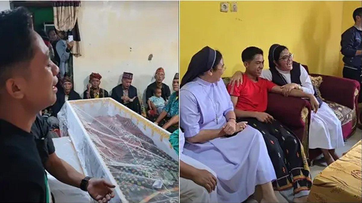 Momen Betrand Peto pulang ke kampung halaman