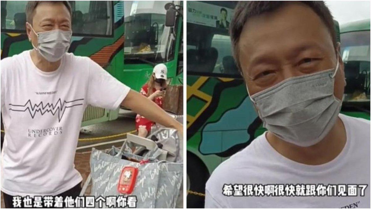 Momen Cut Pat Kai tertahan di bea cukai China.