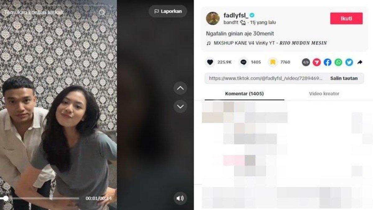Momen Fadly Faisal joget bareng seorang wanita jadi sorotan
