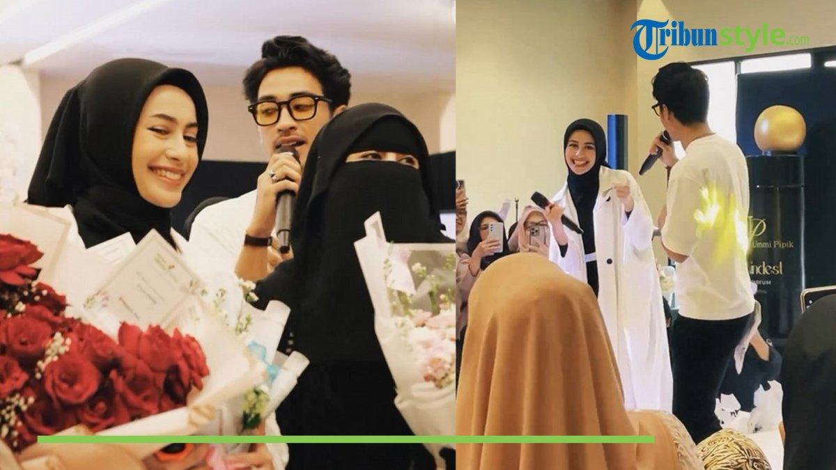 Momen Kedekatan Sintya Marisca dengan Umi Pipik, Isyarat Lampu Hijau Jalin Hubungan dengan Abidzar ?