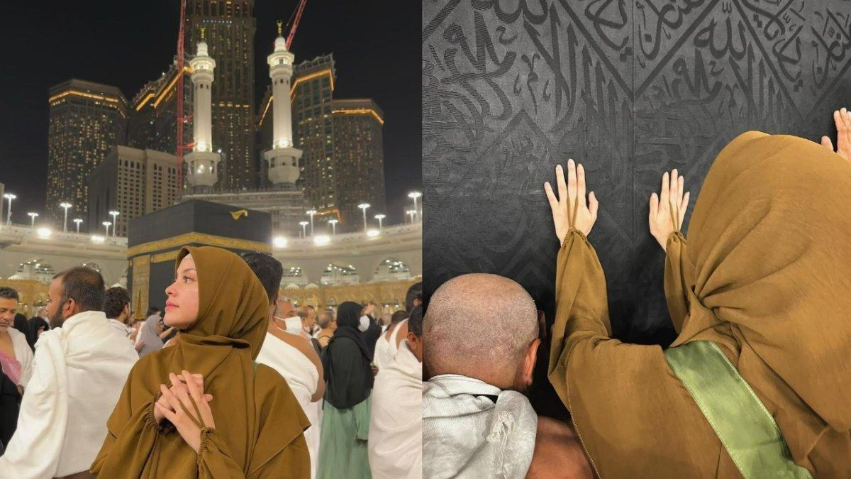 Momen haru umroh Medina Dina