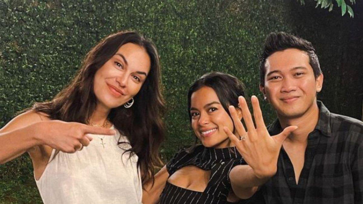 Momen kebersamaan Demas Narawangsa, Eva Celia, Sophia Latjuba