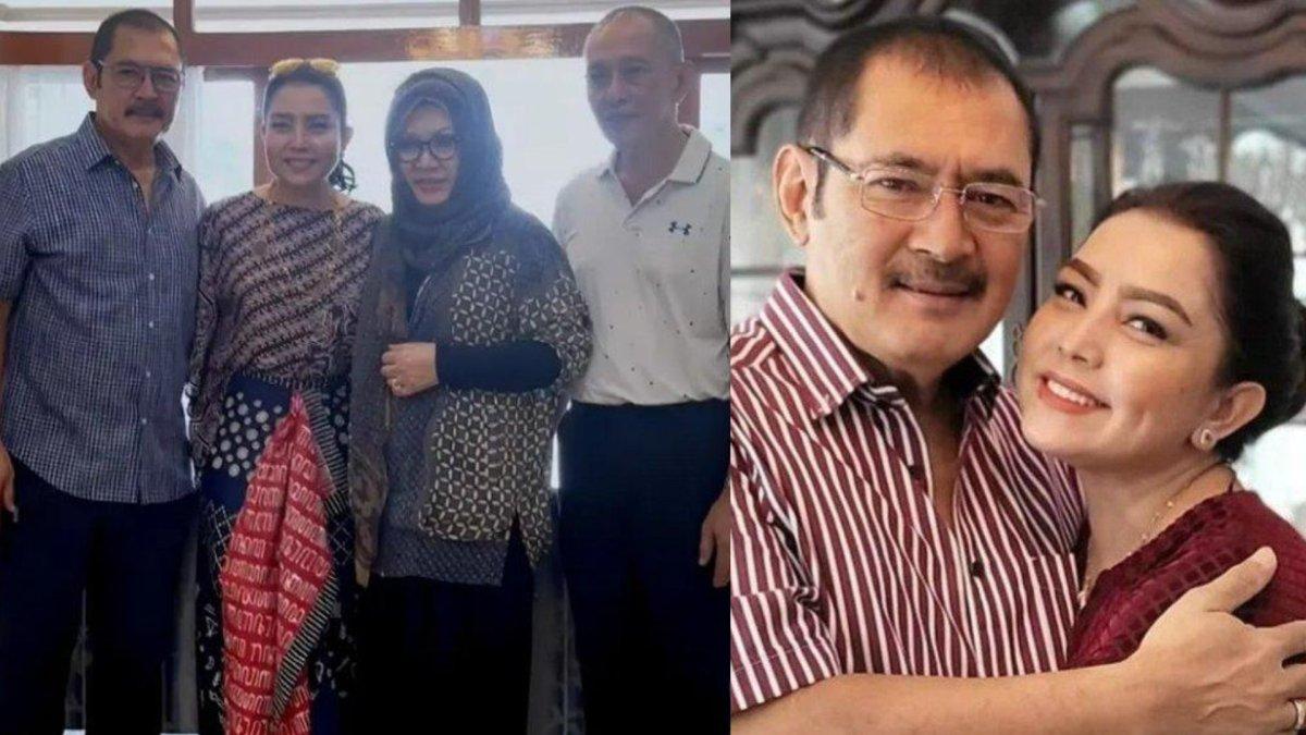 Momen kebersamaan Mayangsari dengan keluarga Cendana.