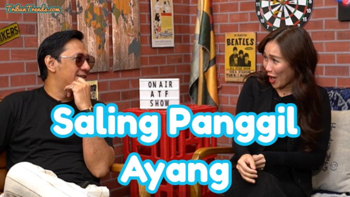 Inilah momen kedekatan Ayu Ting Ting dan Andre Taulany. Keduanya mulai berani memanggil satu sama lain dengan sebutan 'ayang'.