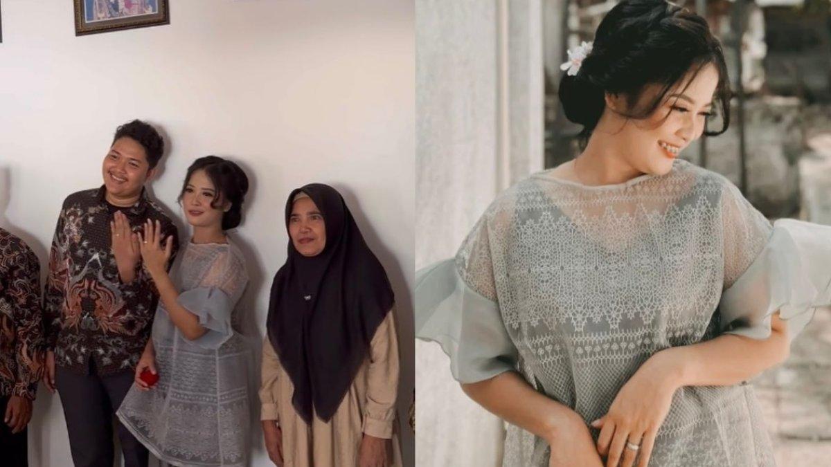 Momen lamaran Nopek Novian dan Yulia Lorena di Blora pada 25 Agustus 2023