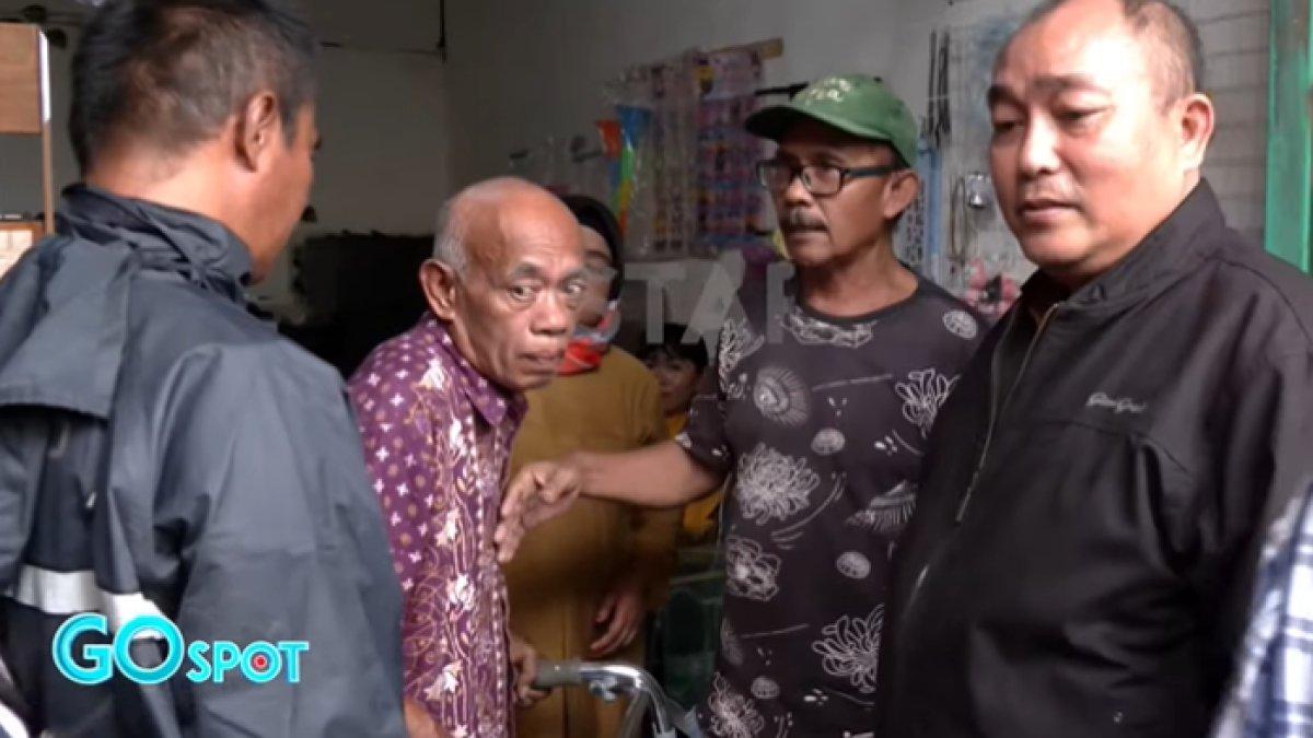 Momen penjemputan Pak Tarno