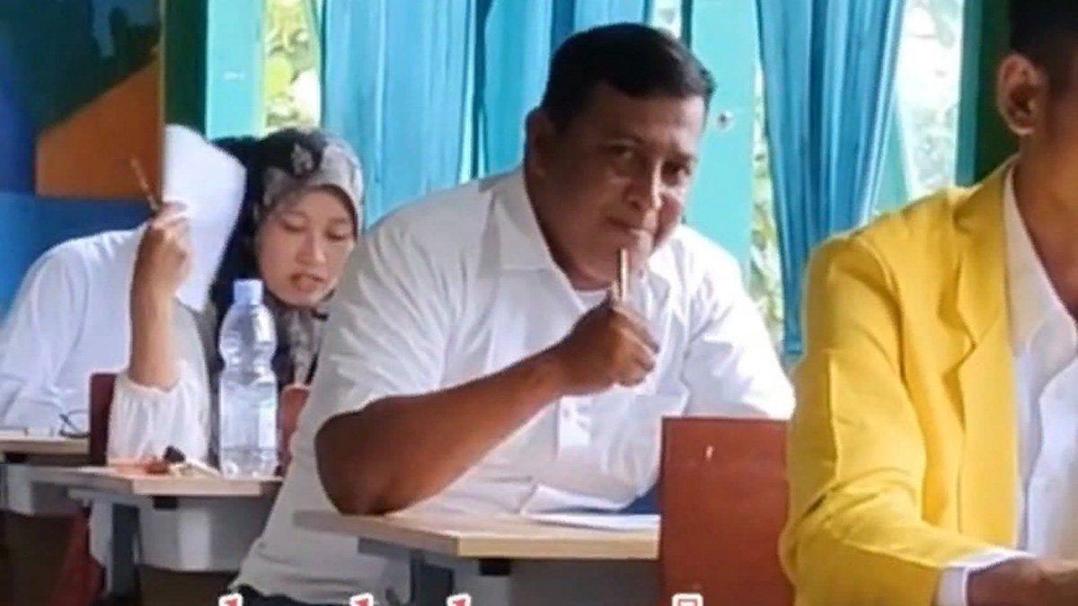 Momen seorang suami ujian, pengawasnya adalah istrinya sendiri.