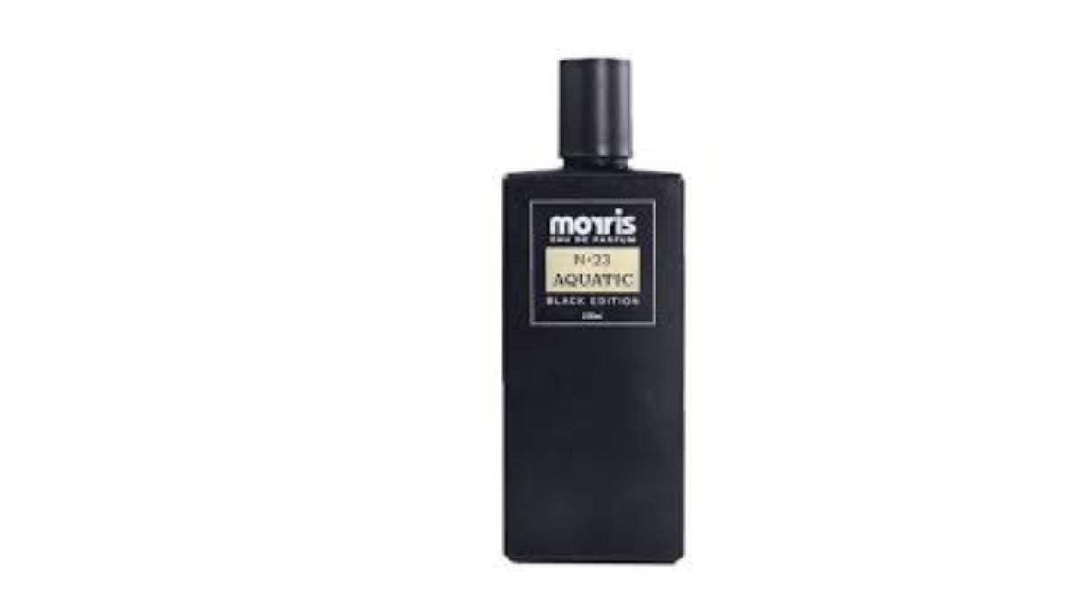 PARFUM COWOK ALFAMART - Foto produk Morris Aquatic Black Edition, diolah dari alfagift.id, Minggu (30/3/2025). Berikut rekomendasi parfum cowok yang bisa dibeli di Alfamart.