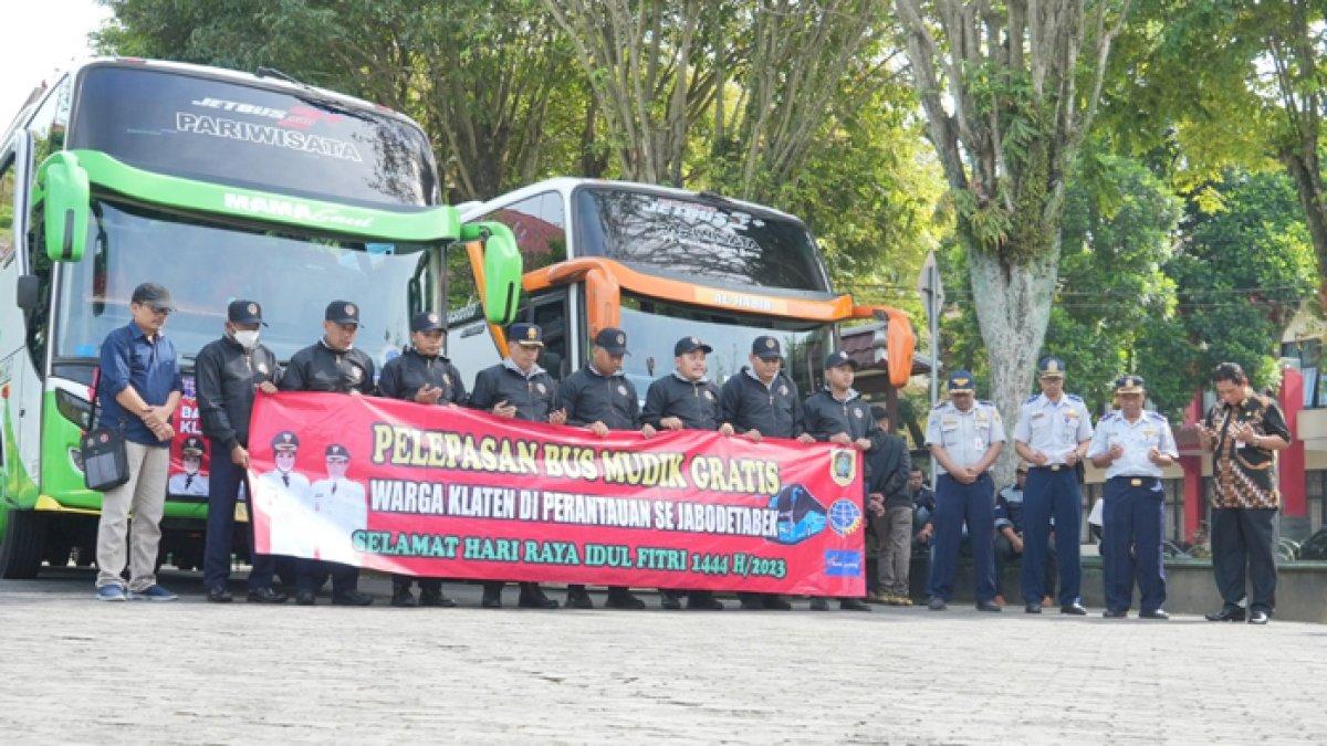 Mudik gratis dari Pemkab Klaten pada tahun 2023