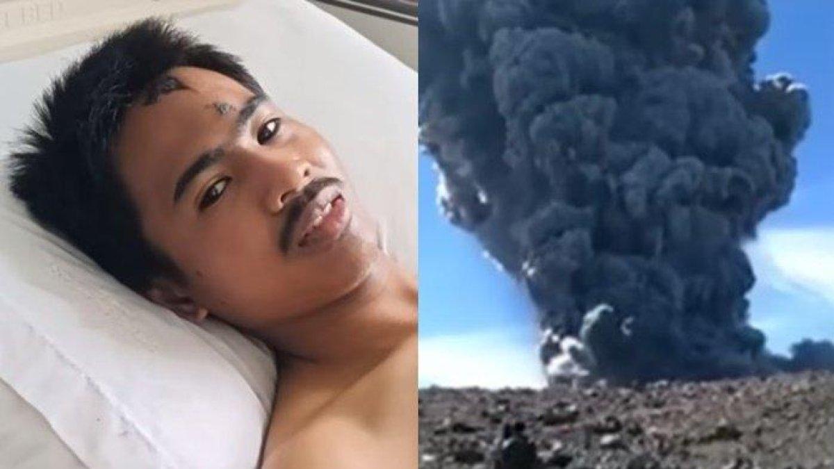 Muhammad Fadli mengungkapkan kisahnya menyelamatkan diri saat Gunung Marapi erupsi.