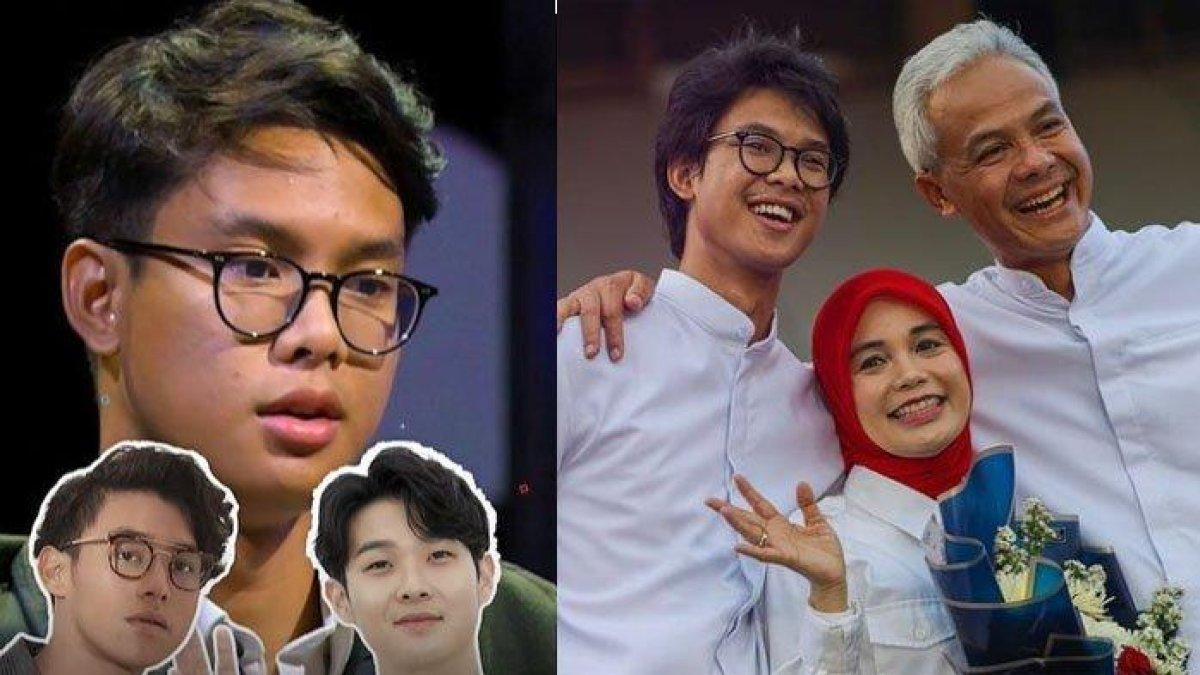 Muhammad Zinedine Alam Ganjar disebut mirip Choi Woo Sik hingga Ardhito Pramono
