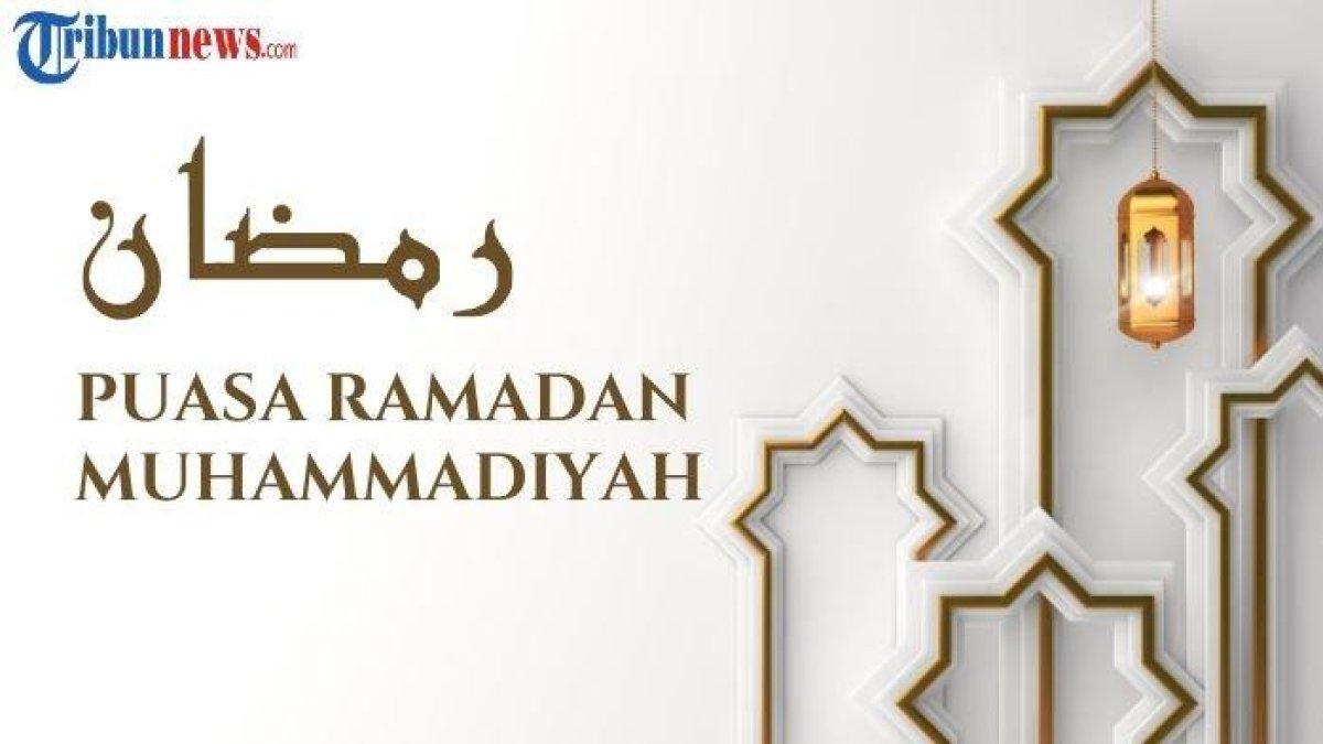 PUASA RAMADAN MUHAMMADIYAH - Grafis Ramadan yang dibuat pada Canva Premium pada Rabu (12/2/2025). Pimpinan Pusat (PP) Muhammadiyah resmi menetapkan 1 Ramadan 1446 H jatuh pada Sabtu, 1 Maret 2025.