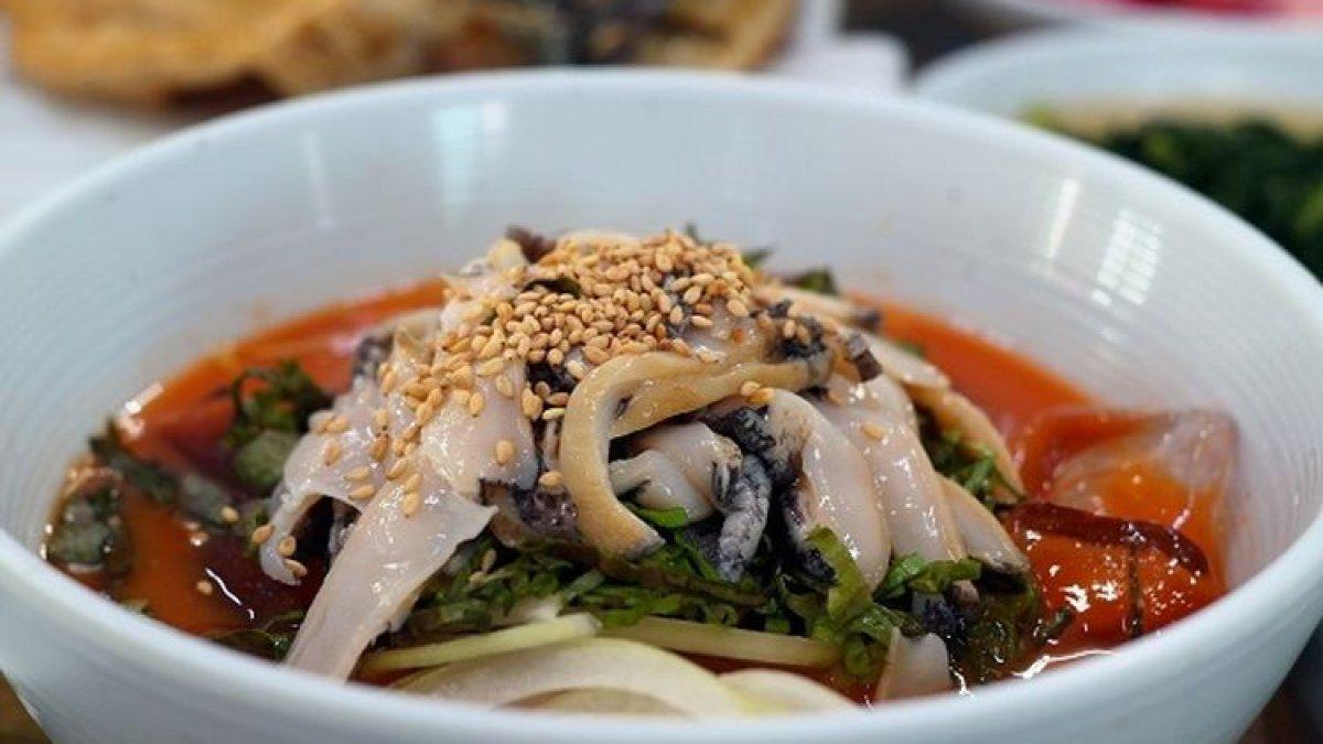 Mulhoe, sajian khas Kota Pohang, Gyeongsang Utara, Korea Selatan, favorit Jin BTS