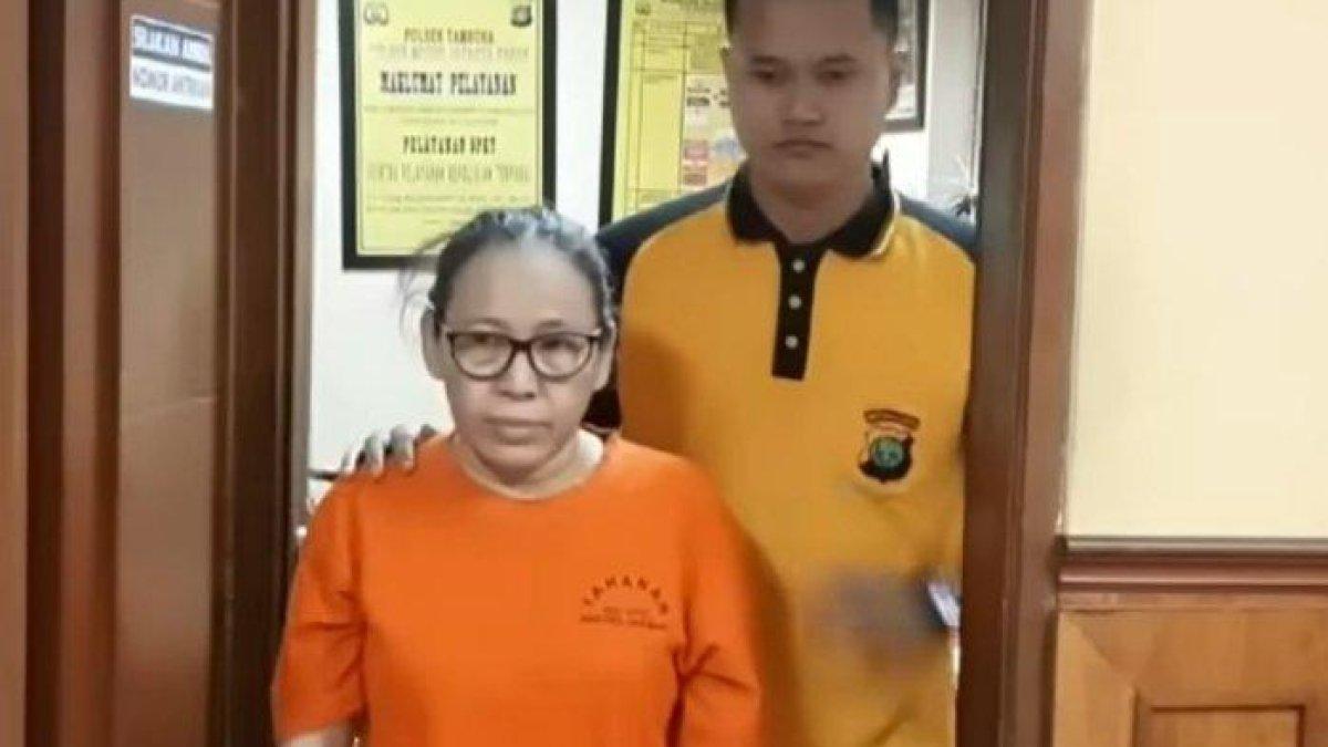 NZ, perempuan yang menipu caleg dengan modus iming dana kampanye saat diamankan
