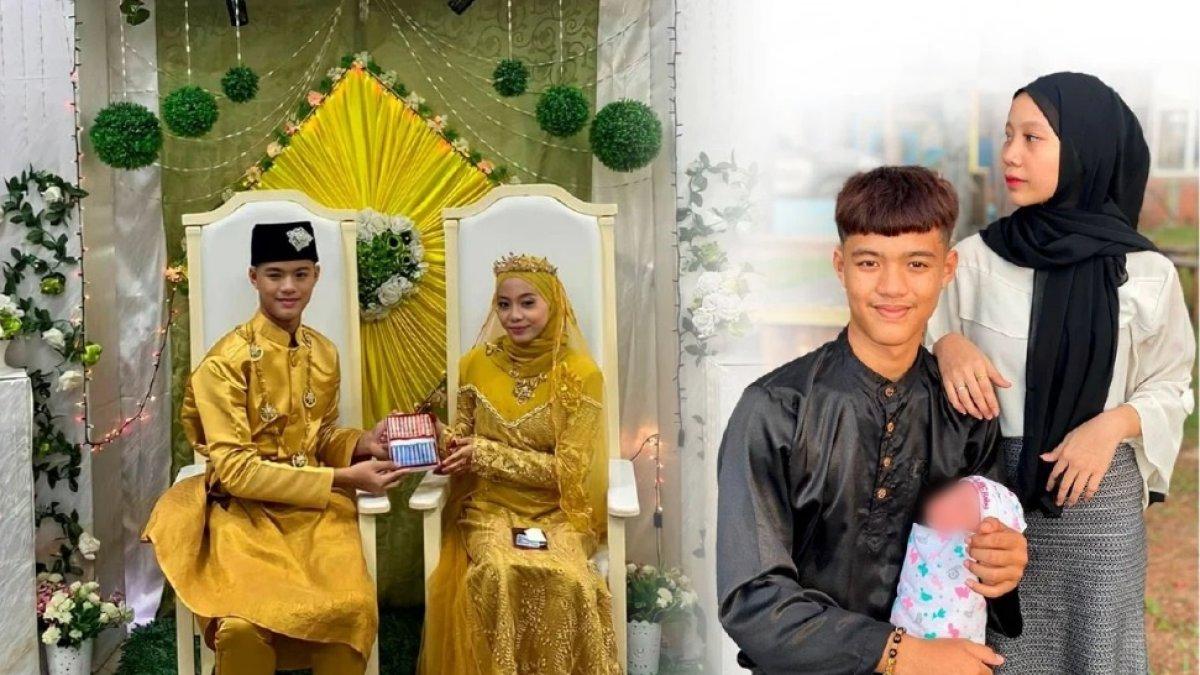 Nabil pemuda asal Malaysia yang menikah di usia 15 tahun