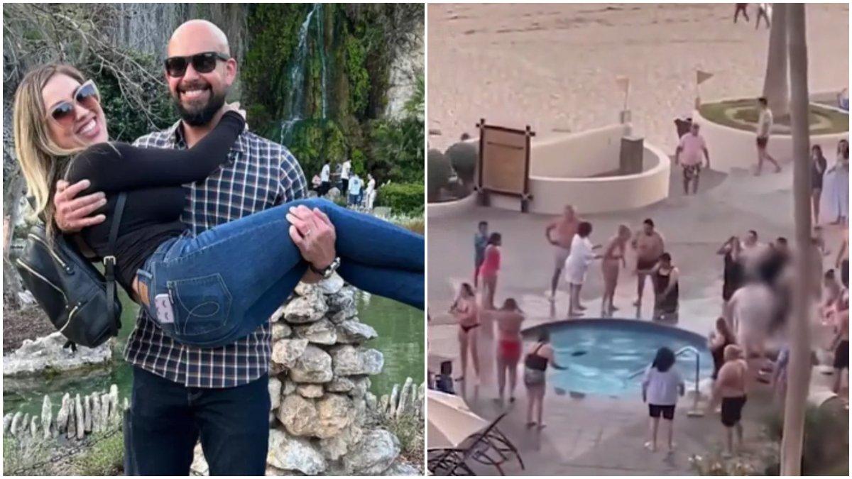 Nahas nasib pasangan suami istri di Mexico ini, si pria tewas dan istrinya dirawat intensif gegara tersengat listrik saat berendam di jacuzzi.