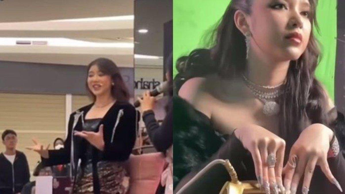Nail art Tiara Andini seharga Rp3 miliar