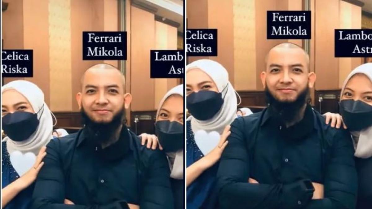 NAMA UNIK - Tangkapan layar TikTok @jineylaa, diolah pada Jumat (25/7/2025). Nama  unik mirip merek mobil ini viral.