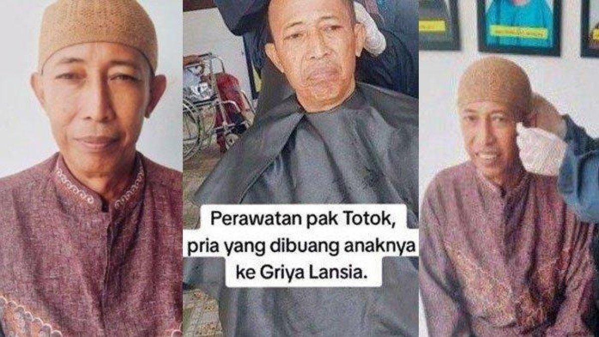 Nasib Pak Totok Dirawat di Panti Jompo Griya Lansia Malang, Lebih Terawat Usai Dibuang Anak
