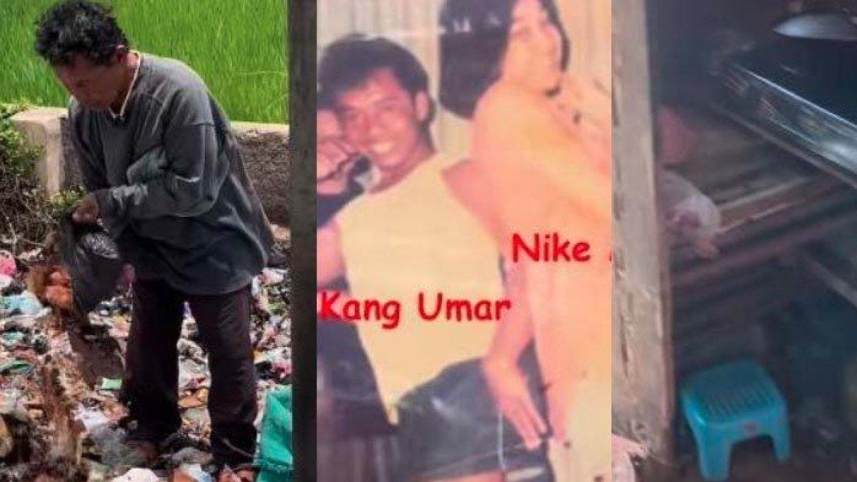 Nasib miris Kang Umar, mantan asisten mendiang Nike Ardilla yang kini jadi pemulung di Tasikmalaya, Jawa Barat.