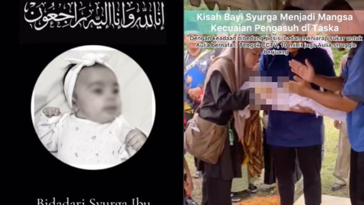 Nasib pilu pasangan suami istri yang mengetahui bayi 2 bulannya tewas karena kelalaian pengasuh