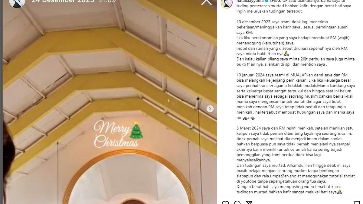 Natalia Yuda ungkap alasan pernikahan renggang