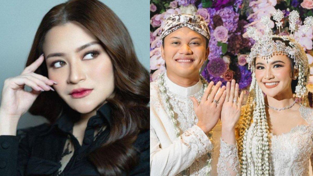 Nathalie Holscher tak terlihat menghadiri resepsi Rizky Febian dan Mahalini, sempat beri kode tengah sakit.