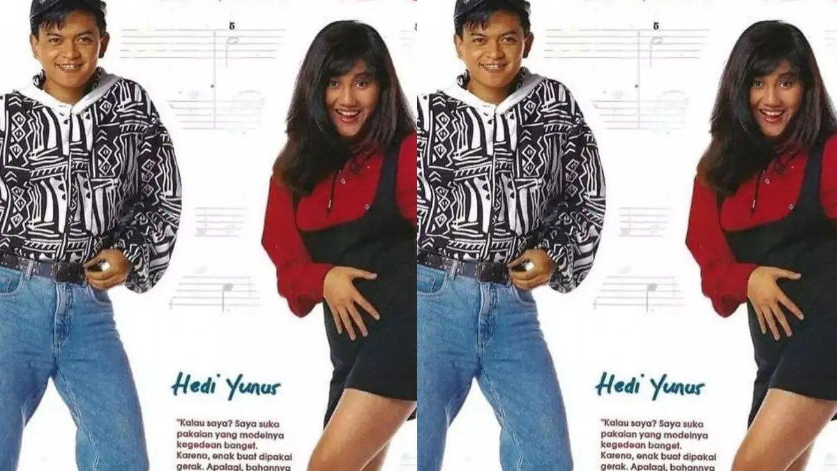 Nike Ardilla bersama Hedi Yunus.