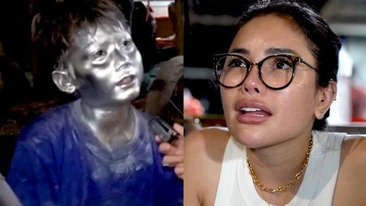 Nikita Mirzani janji sekolahkan bocah manusia silver.