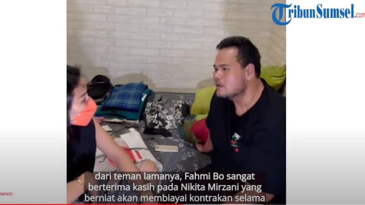 Nikita Mirzani jenguk Fahmi Bo di kontrakan