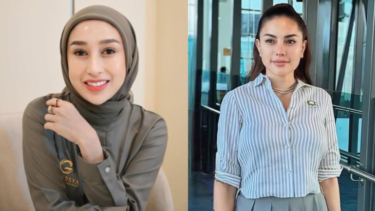 NIKITA MIRZANI TERSANGKA - (kiri) potret Reza Gladys diambil dari Instagram pada Kamis (20/2/2025) (kanan) potret Nikita Mirzani diambil dari Instagram pada Kamis (20/2/2025). Nikita Mirzani absen dalam  pemeriksaan terkait laporan Reza Gladys.