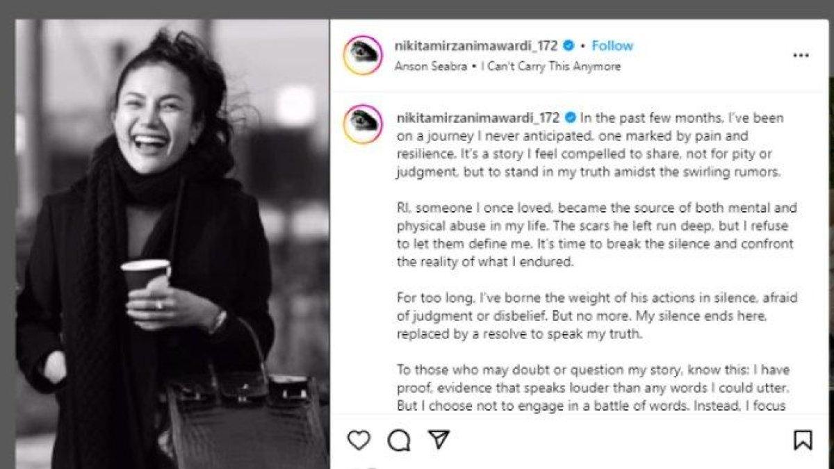 Nikita Mirzani ungkap tujuan membongkar tindakan kekerasan RI.