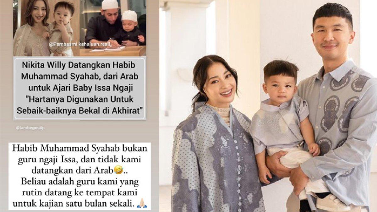 Nikita Willy bantah datangkan guru dari Arab untuk ajari Issa mengaji