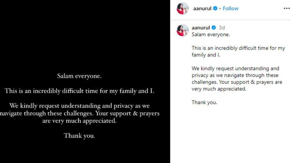 Nurul Aini buka suara setelah viral video suaminya diduga check in hotel dengan wanita lain.